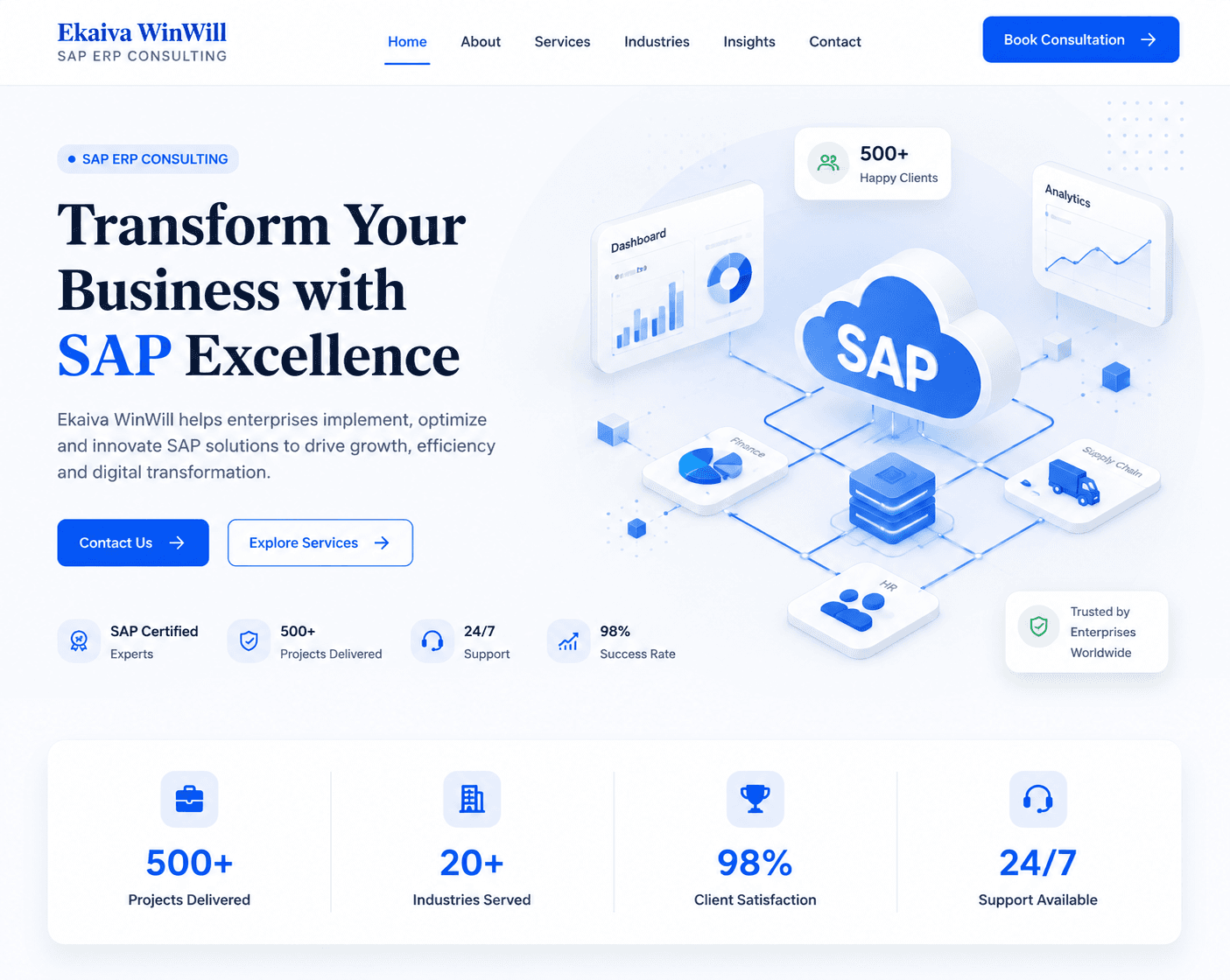 Enterprise SAP Illustration